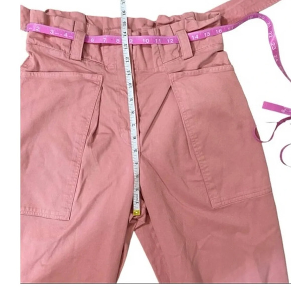 A.L.C. Paperbag Waist Cobolt Pants - Picture 7 of 9